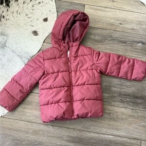 The Children's Place Pink Puffer Jacket